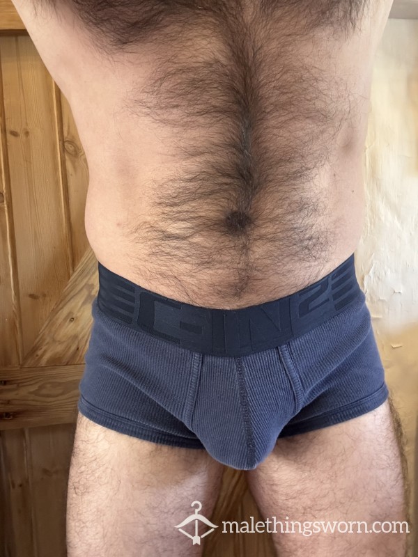 Blue C-IN2 Trunks Ribbed