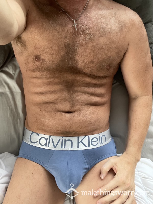 Blue Calvin Klein Briefs