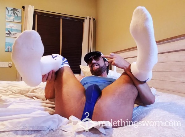 SOLD!! Blue Cheeky Briefs