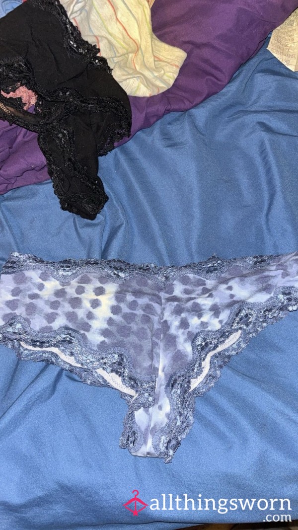 Blue Cheeky Panties