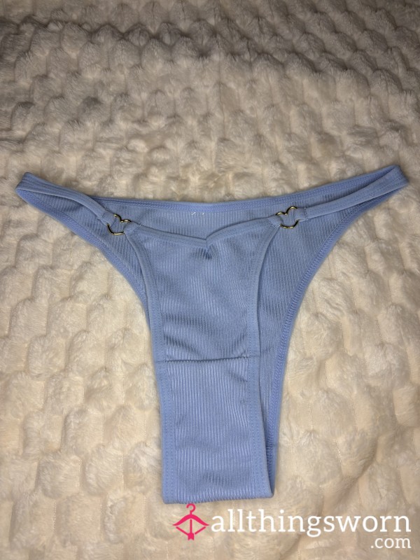 Blue Cheeky Panties