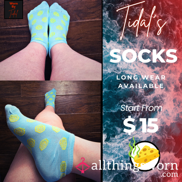 Blue Citrus Socks | Worn By Tidal