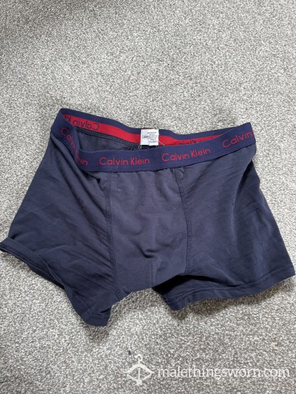 Blue CK Boxers