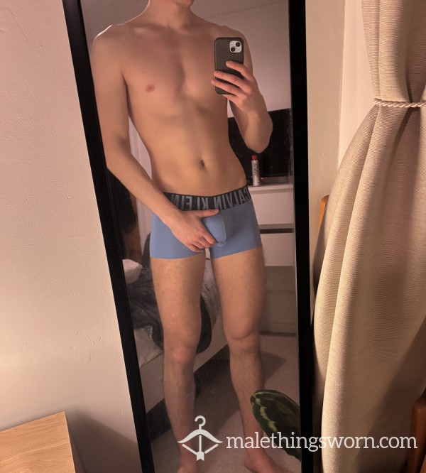 Blue CK Boxers