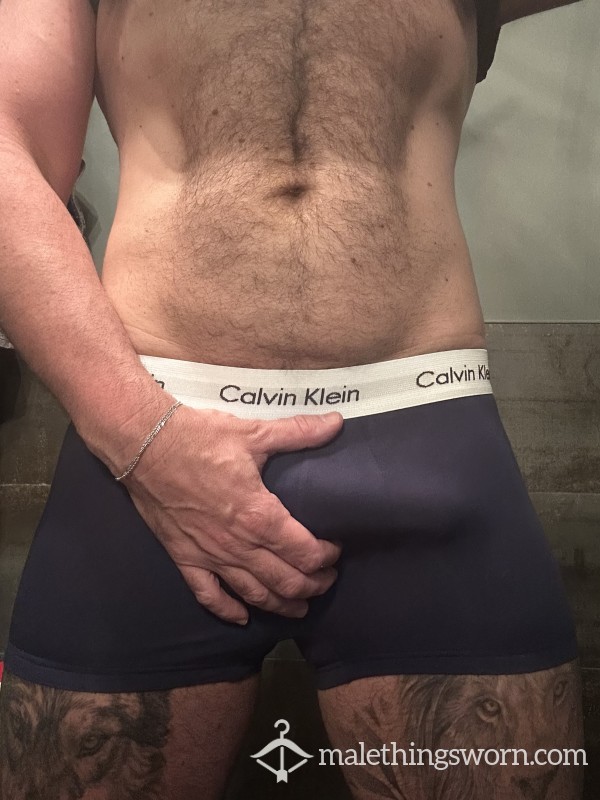 Blue CK Boxers - Box Fresh