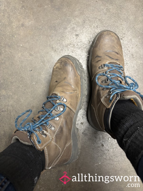 Blue Collar Work Boots Size 8 1/2