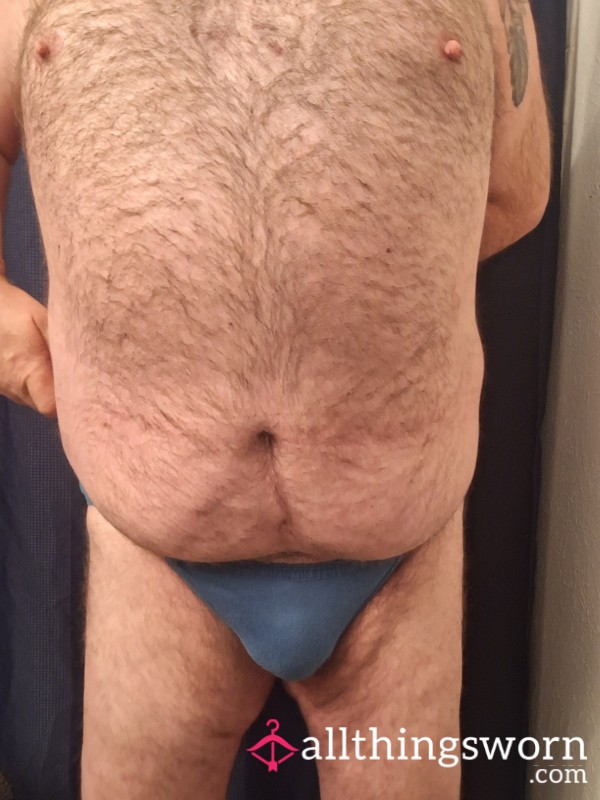 Blue Cotton Briefs