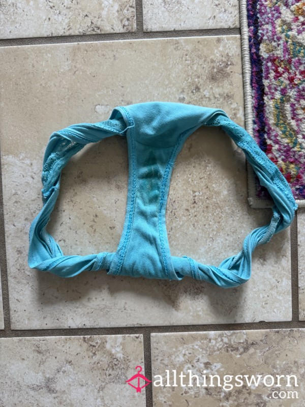 Blue Cotton Panties