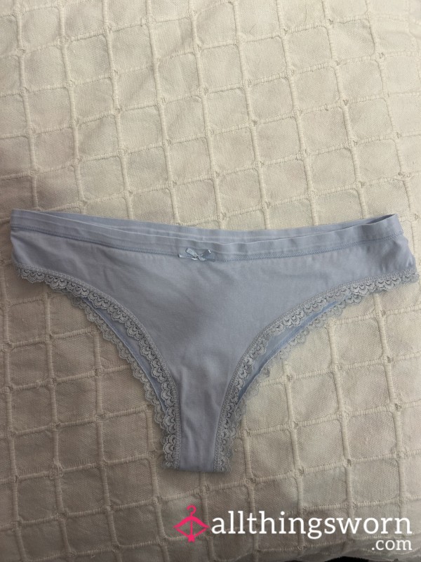 Blue Cotton Panties