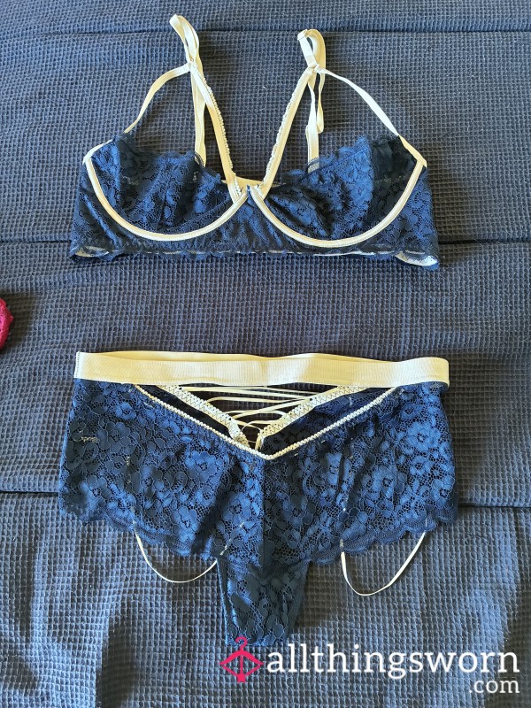 Blue & Cream Set