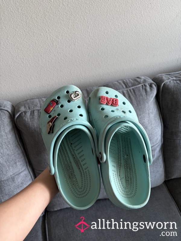 Blue Crocs