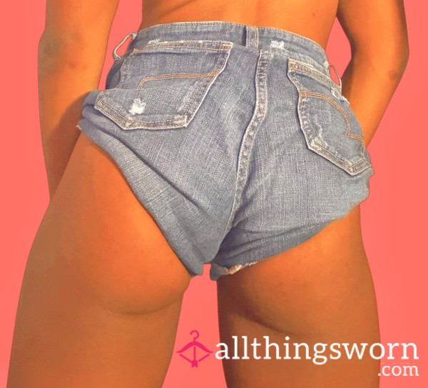 Blue Daywear Jean Shorts