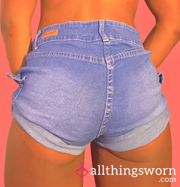 Blue Daywear Jean Shorts