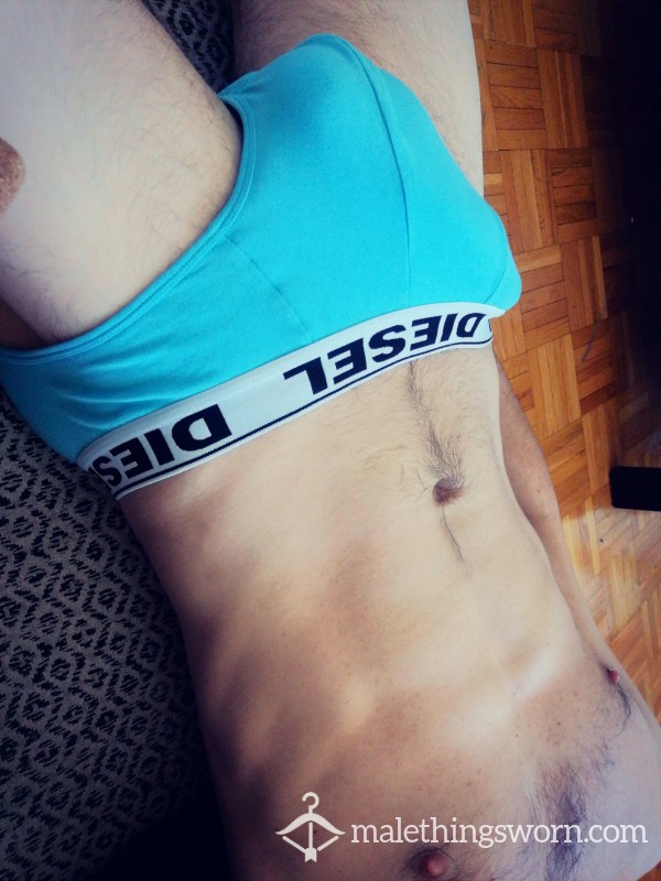 Blue Diesel Cotton Briefs