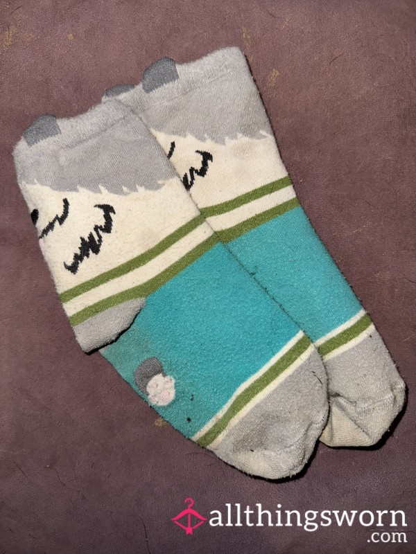 Blue Dog Socks