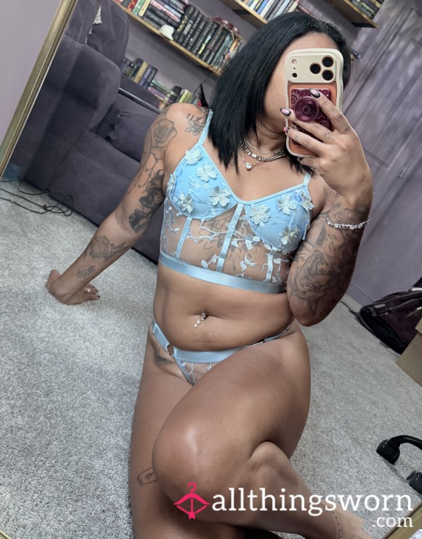 Blue Flor*l Set🦋