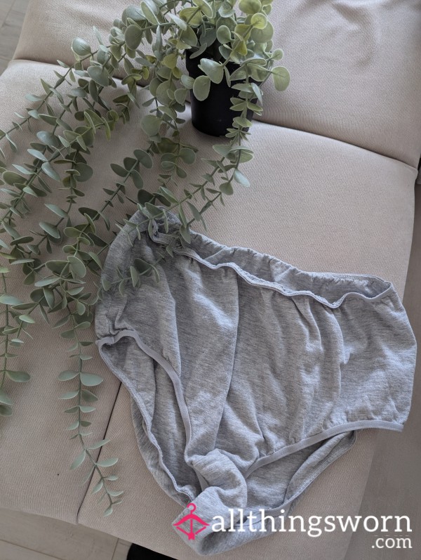Nurse / MILF Grey Full Briefs