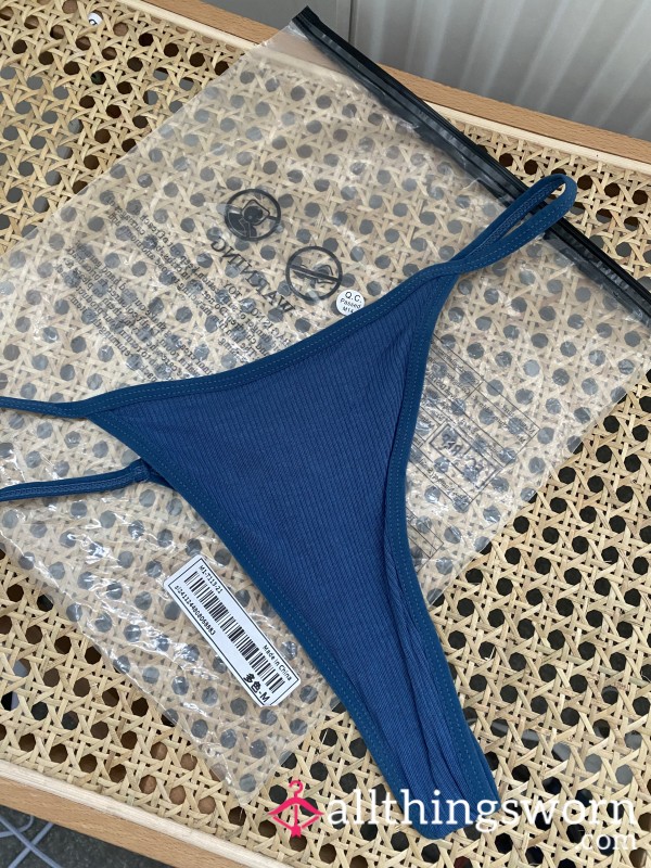 Blue G-string