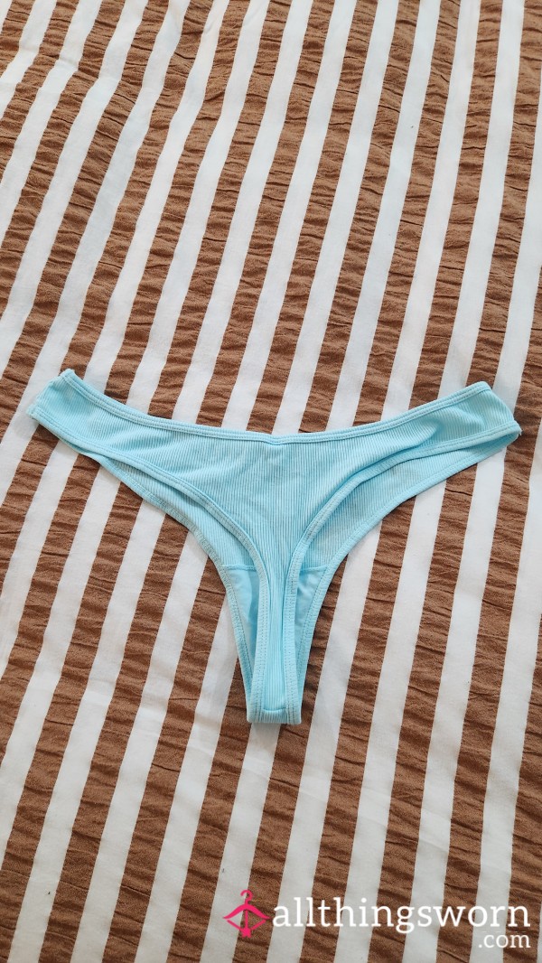 Blue G-String Filled With Love 💦
