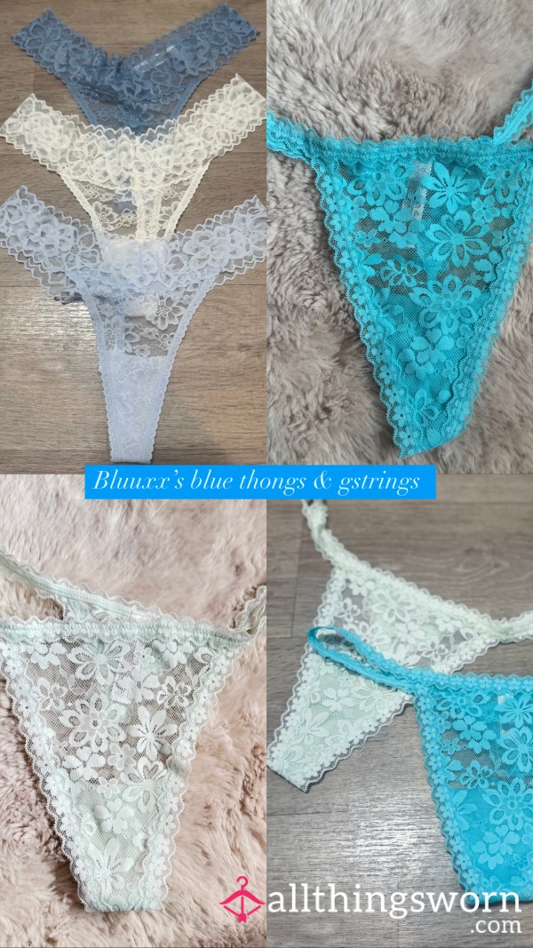 Blue G-string & Thongs