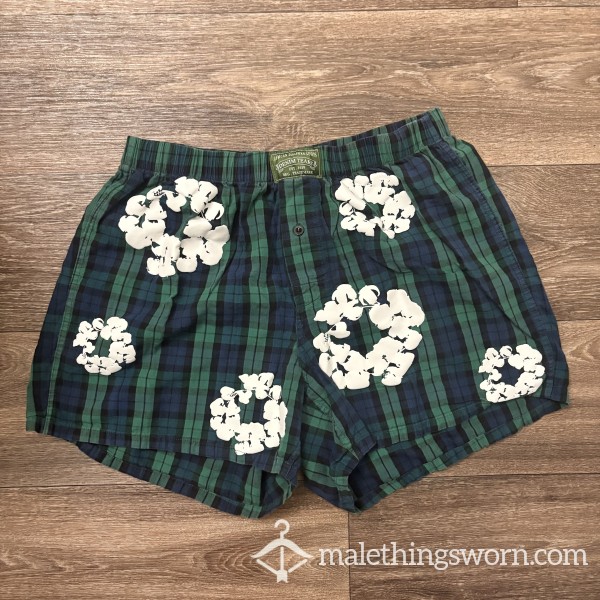 Blue & Green Denim Tears Boxers