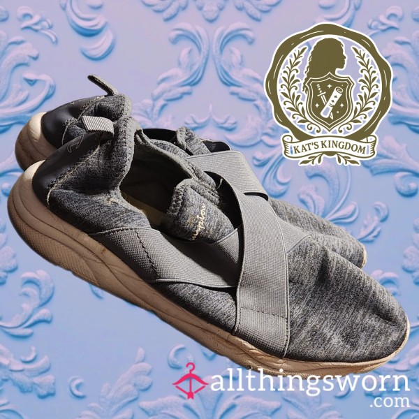 Blue Grey Memory Foam Trainers | Champion