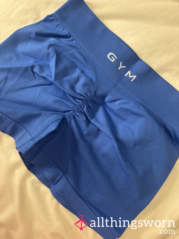 Blue Gym Shorts