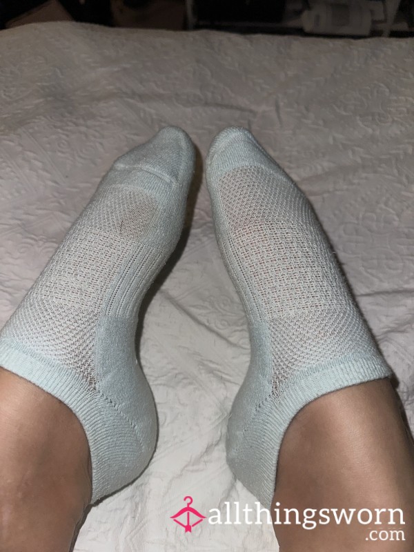 Blue Gym Socks