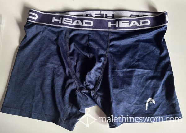 Blue Head Boxer Briefs Size XL