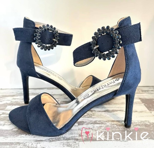 Blue High Heels Size 7