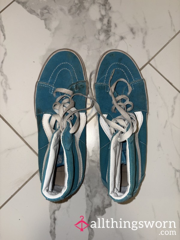 Blue High Top Vans
