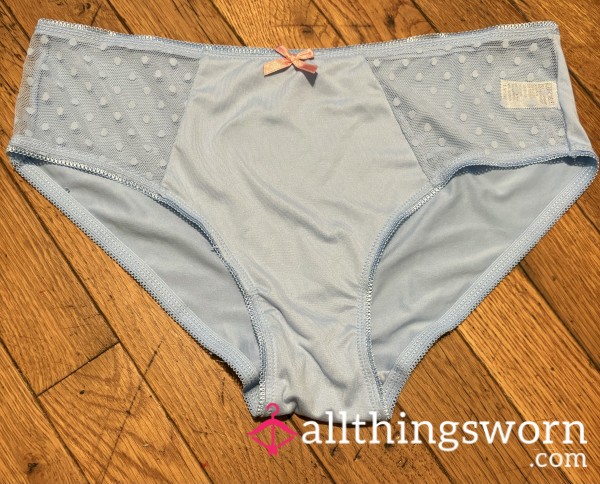 Blue Hipster Panties