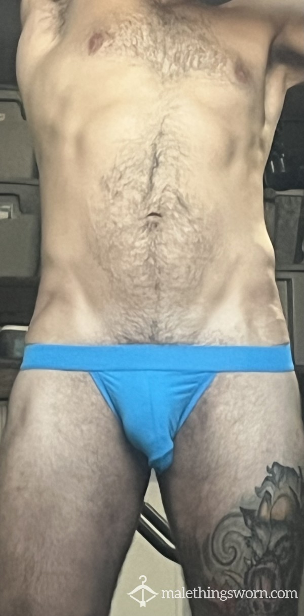 Blue Jock Strap