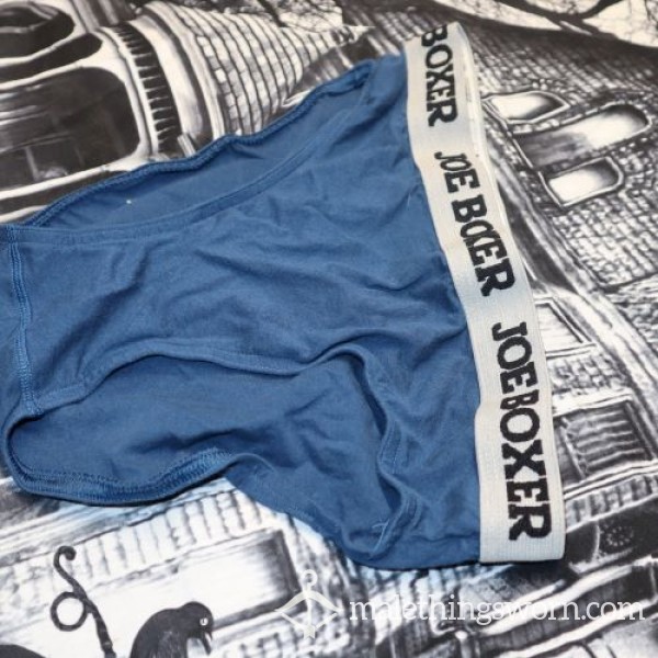 Blue Joe Boxer Briefs In Use Item