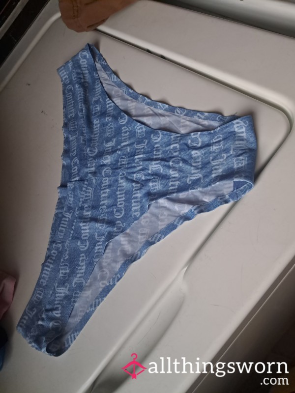 Blue Juicy Couture Panties