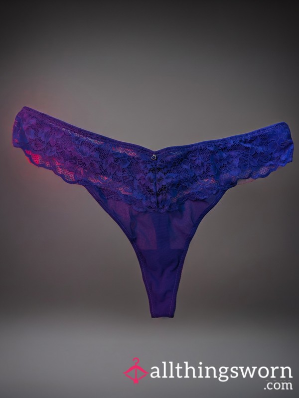 Blue Lace Ann Summers Thong