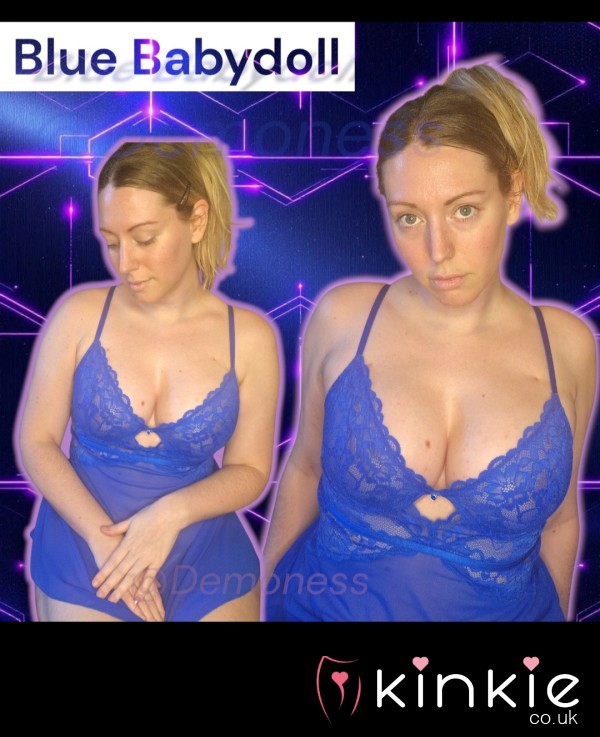 💙Blue Lace Baby Doll💜
