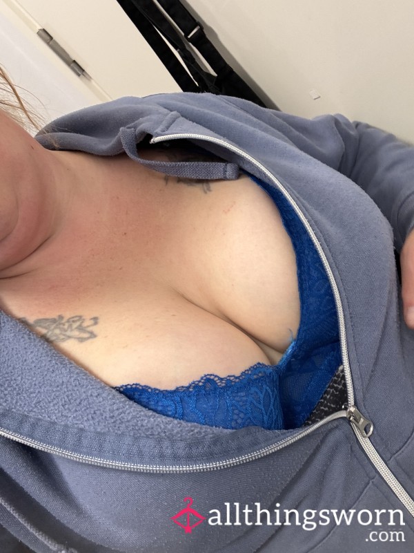 🩵Blue Lace Bra