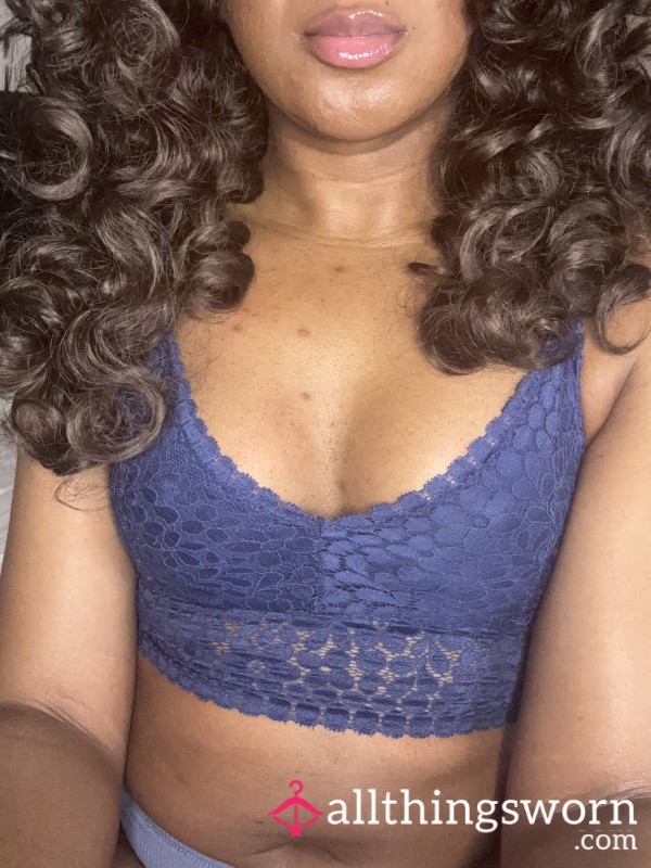 Blue Lace Bralette