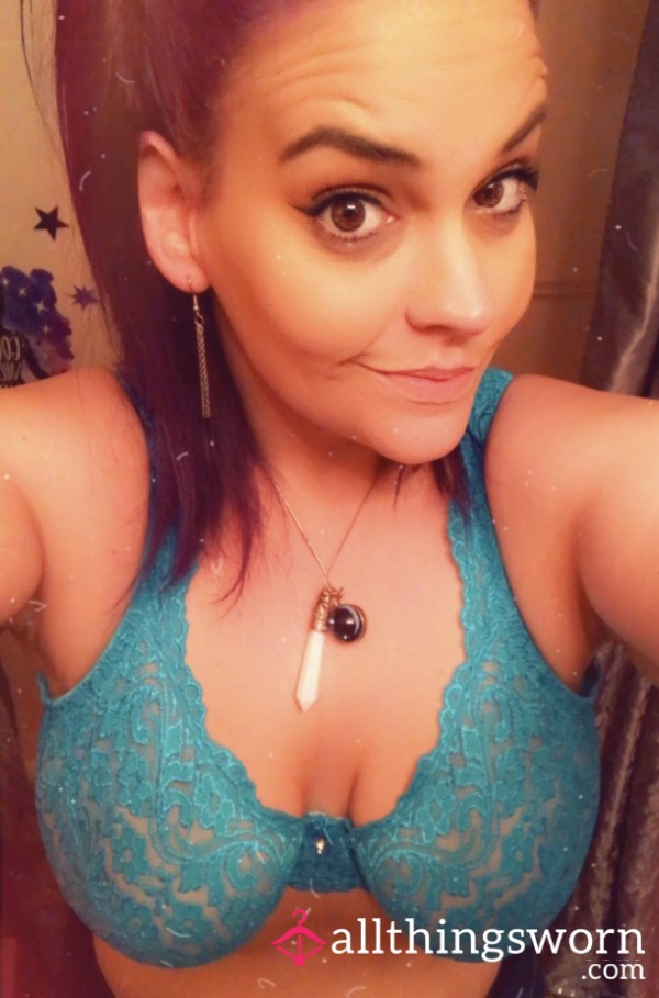 Blue Lace DDD Bra