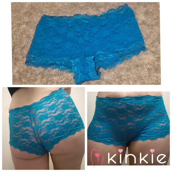 Blue Lace Knickers