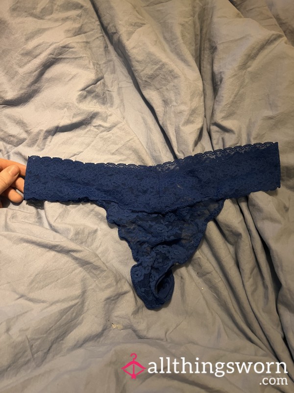 Blue Lace Panties