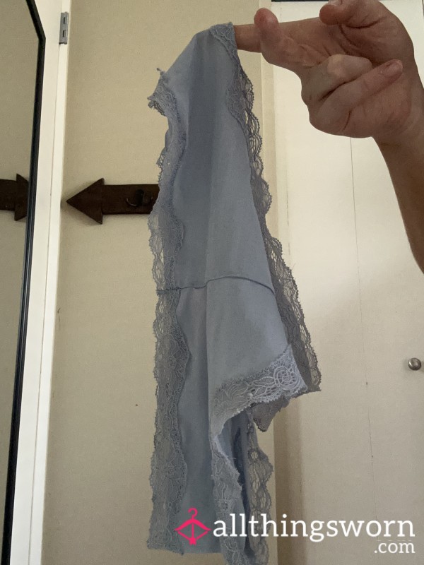 Blue Lace Panties