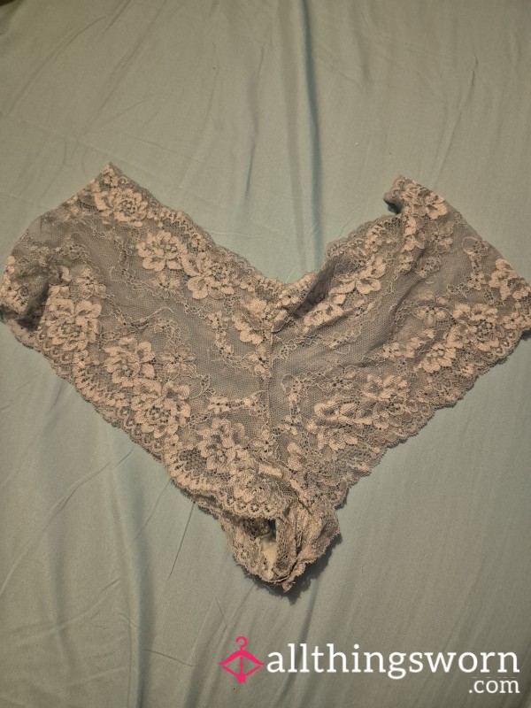Blue Lace Panties