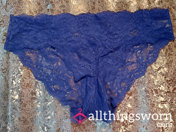 Blue Lace Panties