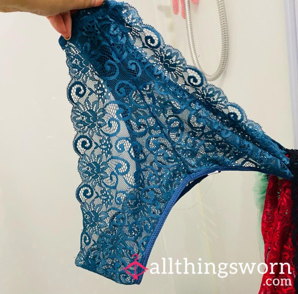 Blue Lace Panties 💙