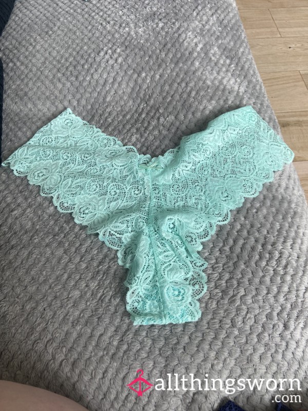 Blue Lace Panties