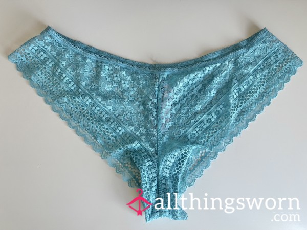 BLUE LACE PANTIES A** VIEW