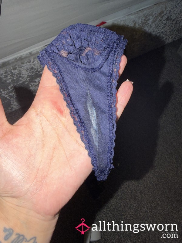 Blue Lace Thong🦋