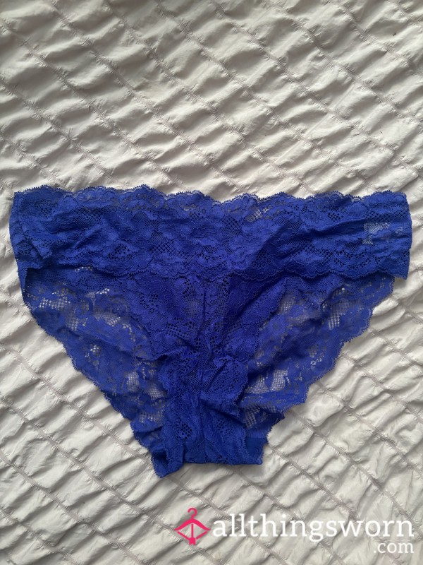 Blue Lacy Panties